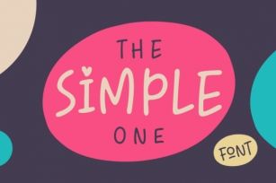 The Simple One Font Download