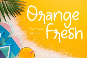 Orange Fresh Font Download