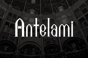 Antelami Font Download