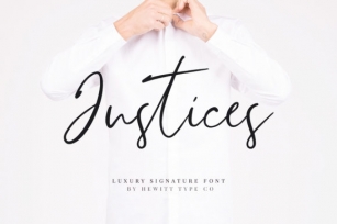 Justieces Font Download