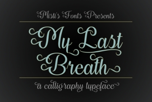 My Last Breath Font Download