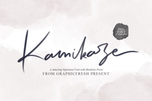 Kamikaze Font Download