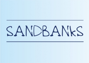 Sandbanks Font Download