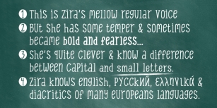Zira Font Download
