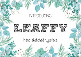 Leaffy Font Download