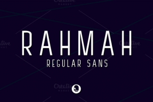 Rahmah Sans Font Download