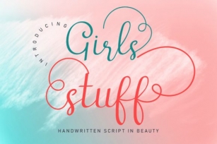 Girls Stuff Font Download