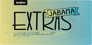 Jabana Extras Font Download