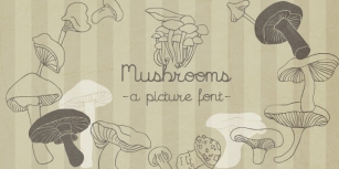 Mushrooms Font Download