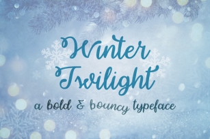 Winter Twilight Font Download