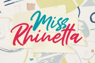 Miss Rhinetta Font Download