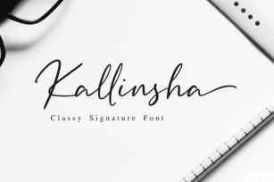 Kallinsha Font Download