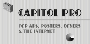 Capitol Pro Font Download