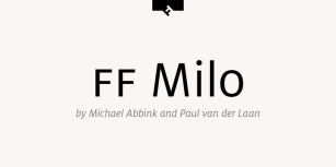 FF Milo Font Download