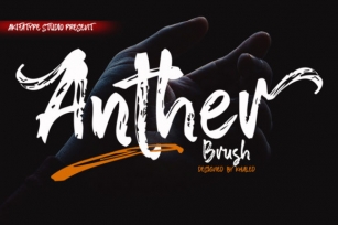Anther Brush Font Download