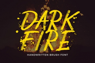Dark Fire Font Download