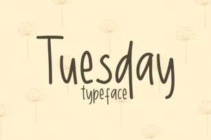 Tuesday Font Download