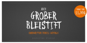 XXII Grober Bleistift Font Download