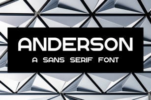 Anderson Font Download