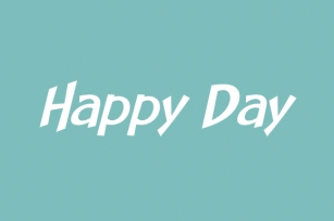 Happy Day Family Font Download