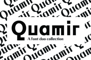 Quamir Font Download