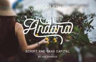 Andara script Font Download