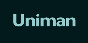 Uniman Font Download