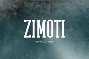 Zimoti Font Download