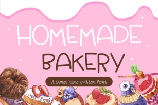 Homemade Bakery Font Download