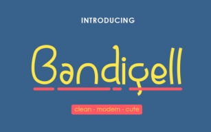 Bandigell Font Download