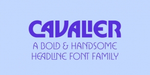 Cavalier Font Download