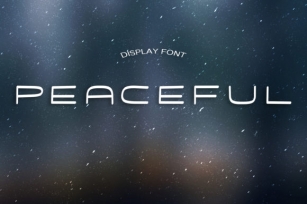 Peaceful Font Download