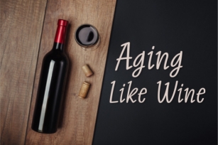 Aging Like Wine Font Download