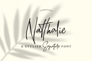 Natthalie Font Download