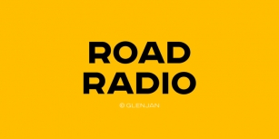 Road Radio Font Download