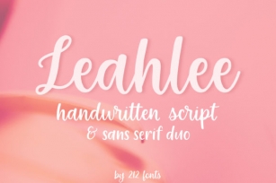 Leahlee Duo Font Download