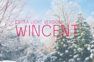 Wincent Extra Light Font Download