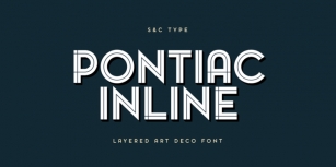 Pontiac Inline Font Download