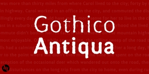 Gothico Antiqua Font Download