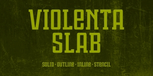 Violenta Slab Font Download