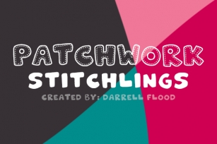 Patchwork Stitchlings Font Download