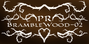 PR Bramble Wood 2 Font Download
