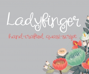 Ladyfinger Font Download