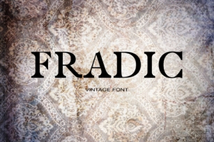 Fradic Font Download