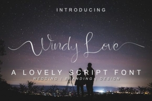 Windy Love Font Download