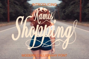 Shopping Kamis Font Download