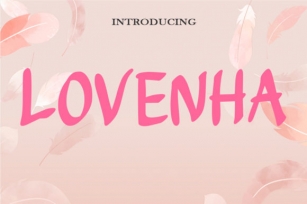 Lovenha Font Download