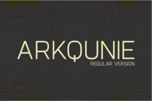 Arkqunie Font Download