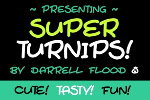 Super Turnips Font Download