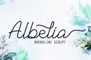 Albelia Script Font Download
